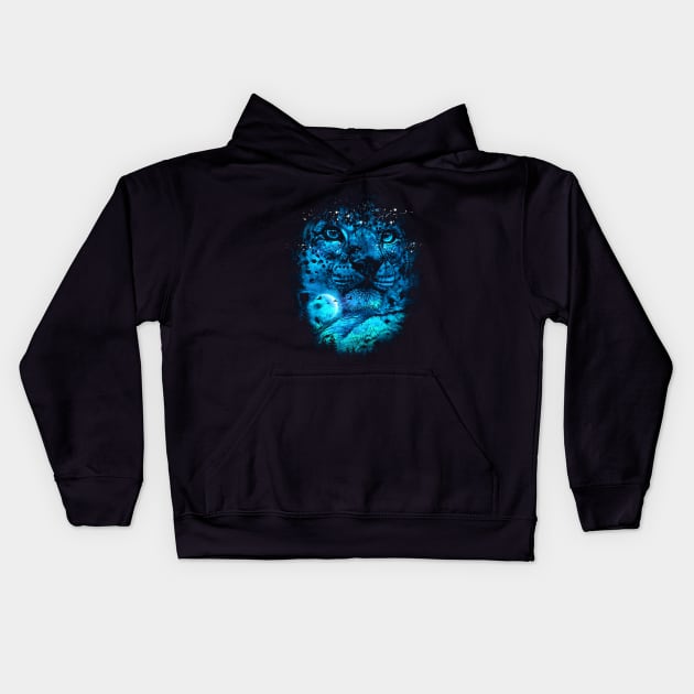 Beauty of a wild night Kids Hoodie by clingcling